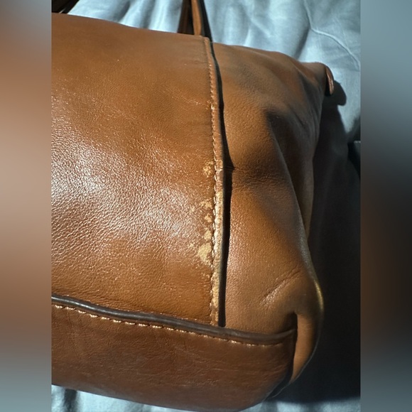 Coach Brown Leather Tote Bag - Picture 15 of 16